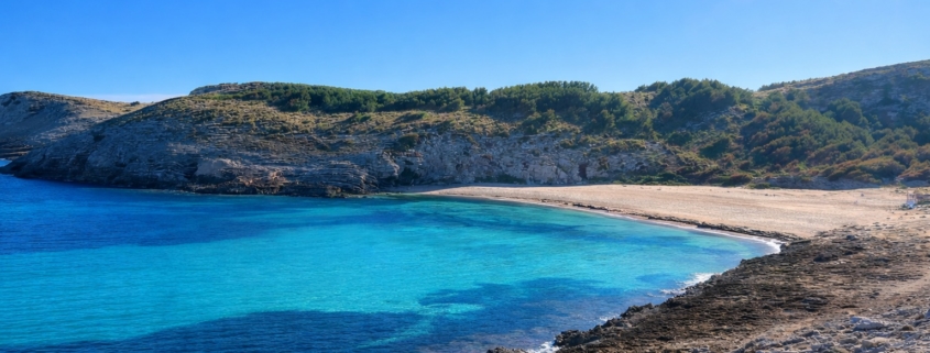 Foto von der Cala Torta auf Mallorca