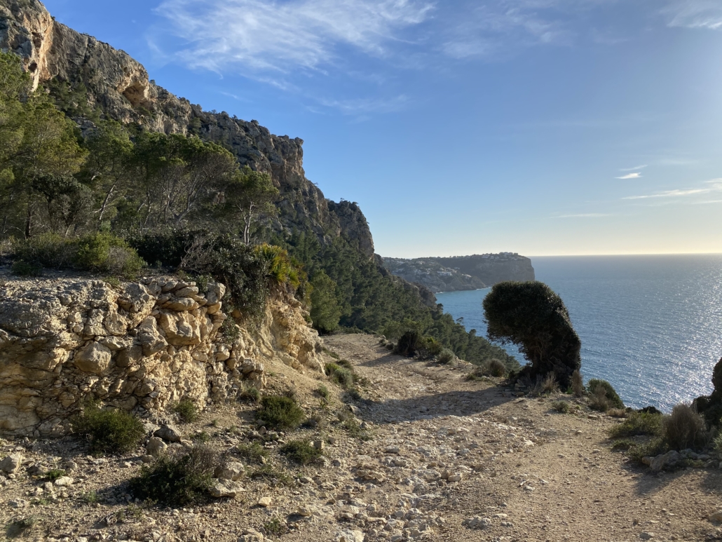 Weg zur Cala d`Egos auf Mallorca