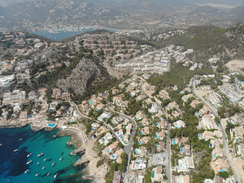 Cala Llamp Mallorca Luftbild