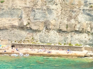 Badebereich Cala Banyalbufar