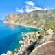 Blick von der Torre in die Cala d´en Basset