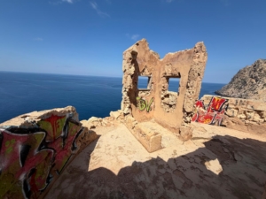 Blick von der Torre de Cala d´en Basset nach Nordwesten