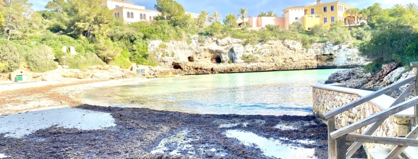 Cala Ferrera im Winter