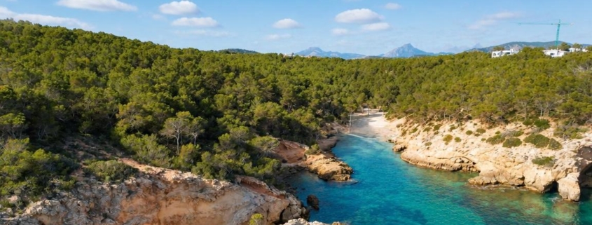 Luftbild Cala Falcó, Mallorca