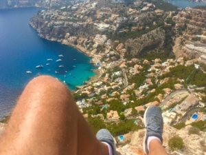 Blick auf die Cala Llamp