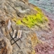 Der Stuhl in der Cala Llombards