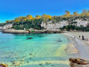 Cala Llombards im Winter