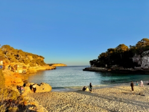 Sonnenuntergang Cala Llombards