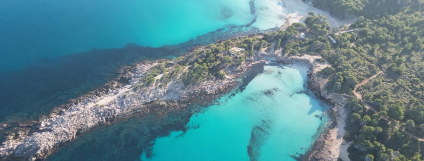Luftbild Calo Molto, Mallorca