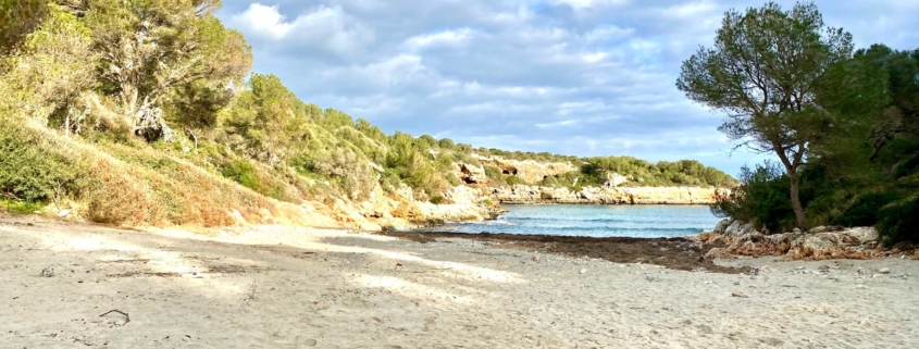 Cala Sa Nau im Winter