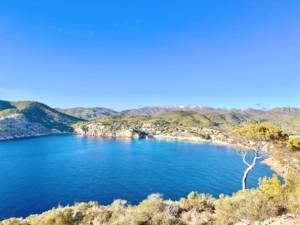 Blick Richtung Camp de Mar und Cala en Cranc