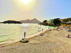 Familienstrand Sant Elm / San Telmo für Kinder sehr geeignet