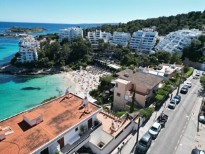 Parken an der Platja de Illetes