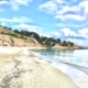 Winterbild der Playa de Portals Nous