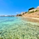 Kristallklares Wasser am Strand von Portals Nous