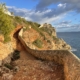 Weg an der Nordseite der Cala Romantica