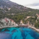 Mallorca, Cala Blanca, Badebucht