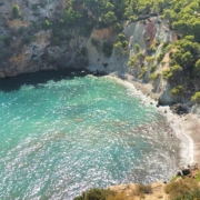 Mallorca, Cala Blanca, Badebucht