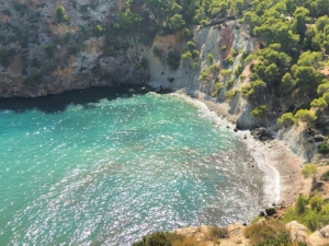 Mallorca, Cala Blanca, Badebucht